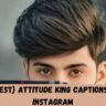 {Latest} Attitude king Captions For Instagram