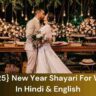 {2025} New Year Shayari For Wife In Hindi & English